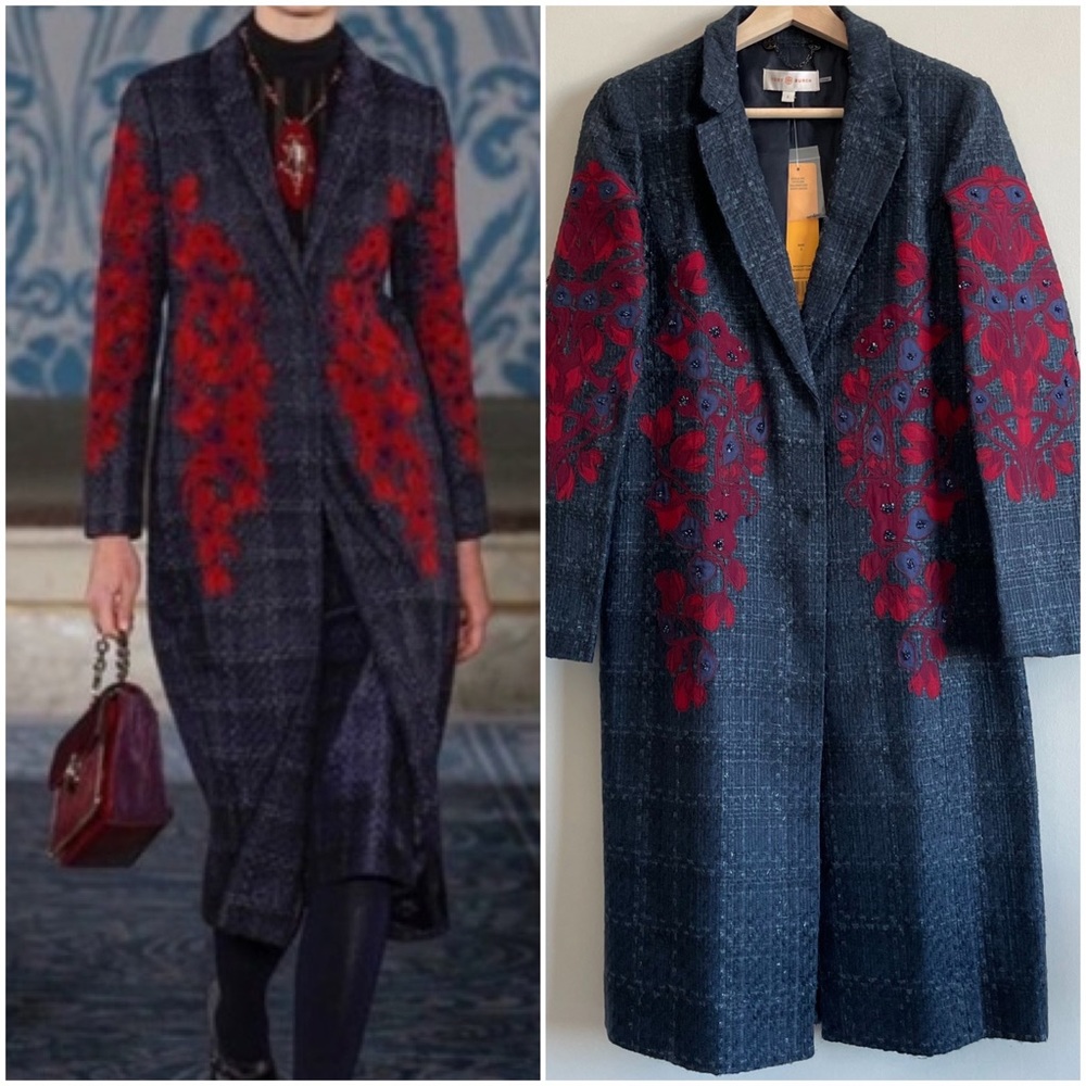 Tory Burch Scarlet Coat